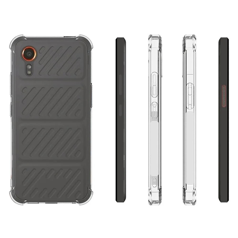 Phone Case for Samsung Galaxy Xcover7 Clear Protective Shockproof TPU Cover - 5
