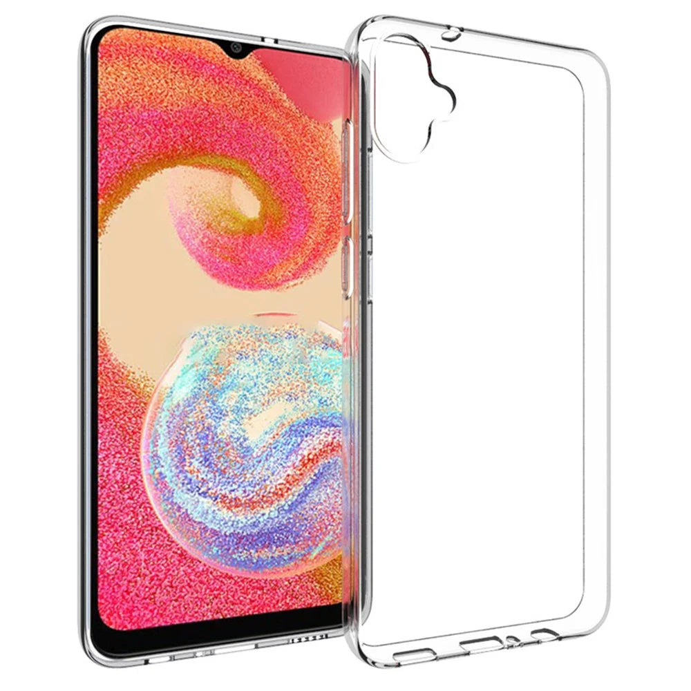 For Samsung Galaxy A05 4G HD Clear Case Watermark-Free Glossy TPU Cover - 1
