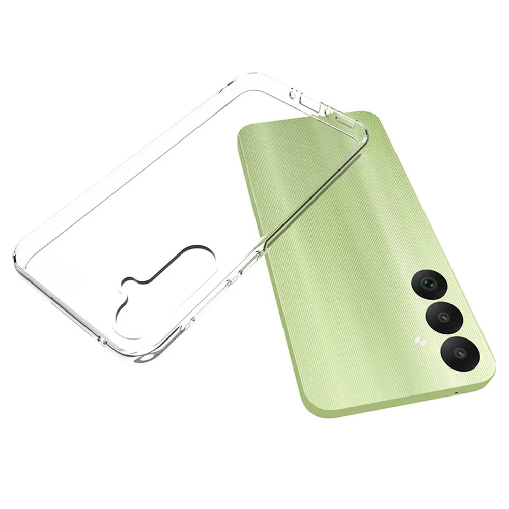 For Samsung Galaxy A35 5G Clear TPU Case Glossy Watermark-Free Phone Cover - 2