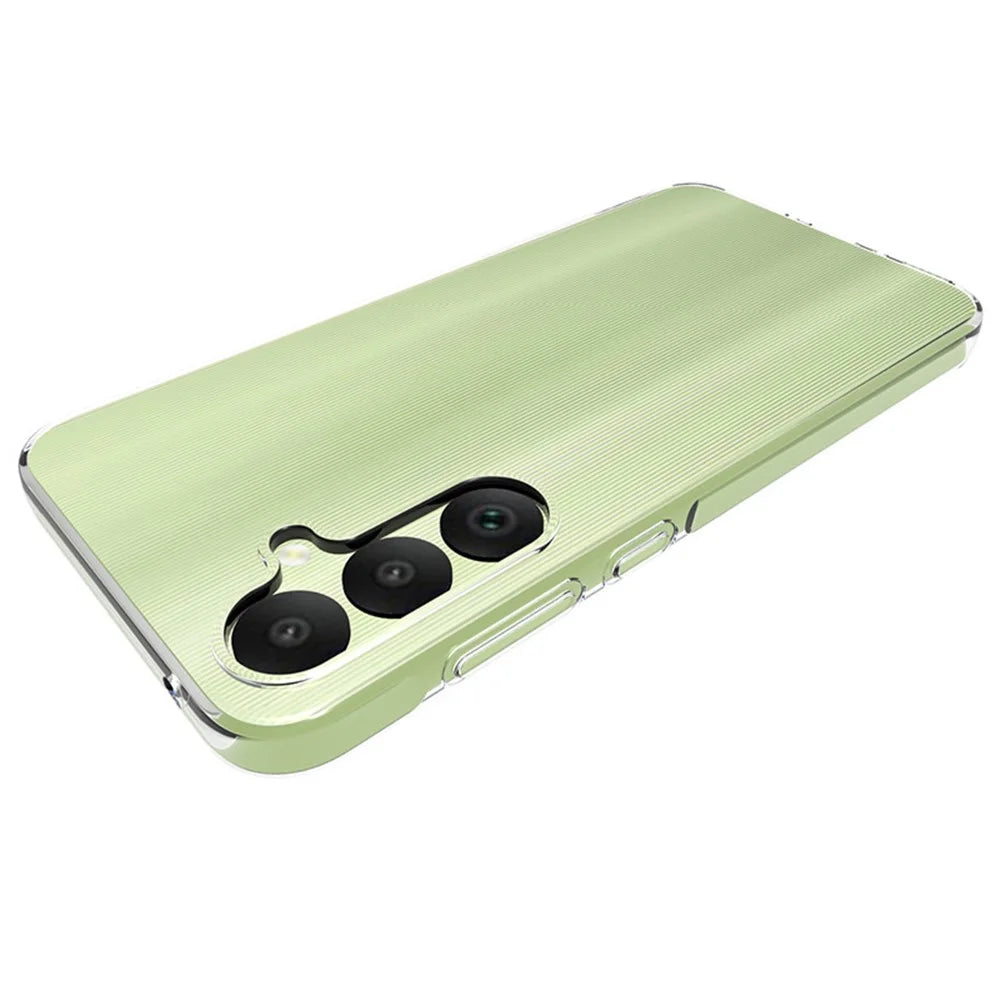 For Samsung Galaxy A35 5G Clear TPU Case Glossy Watermark-Free Phone Cover - 3