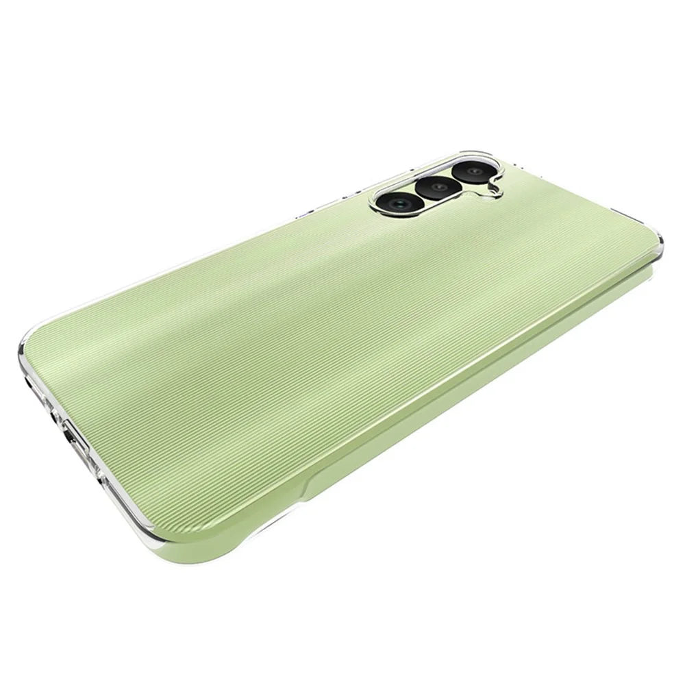 For Samsung Galaxy A35 5G Clear TPU Case Glossy Watermark-Free Phone Cover - 4