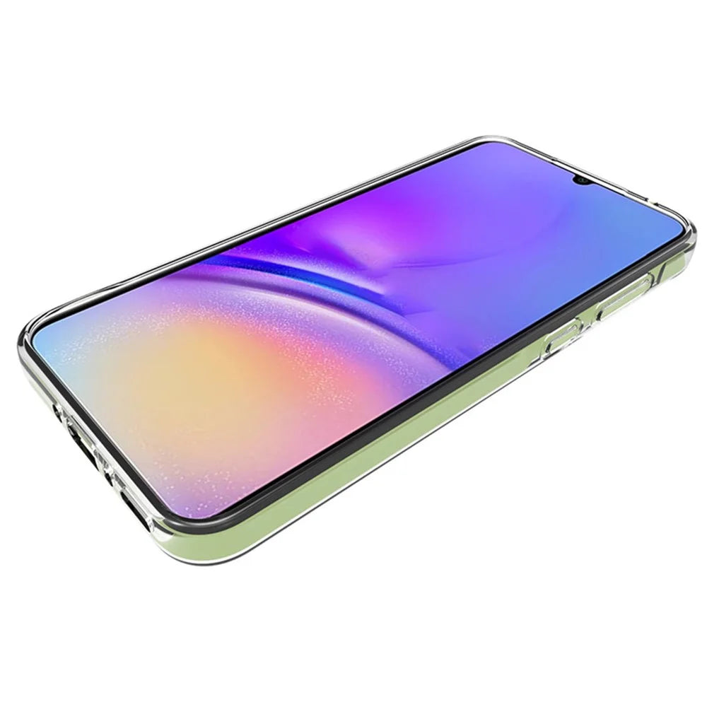 For Samsung Galaxy A35 5G Clear TPU Case Glossy Watermark-Free Phone Cover - 6