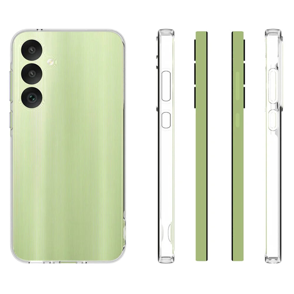 For Samsung Galaxy A35 5G Clear TPU Case Glossy Watermark-Free Phone Cover - 7
