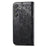For Samsung Galaxy A15 5G Wallet Case PU Leather Wrist Strap Card Slots Cover - Black - 4
