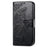 For Samsung Galaxy A15 5G Wallet Case PU Leather Wrist Strap Card Slots Cover - Black - 5