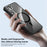 For Samsung Galaxy S24+ Phone Magnetic Case Metal Lens Frame Cover - Dark Blue - 4