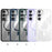 For Samsung Galaxy S24+ Phone Magnetic Case Metal Lens Frame Cover - Dark Blue - 7