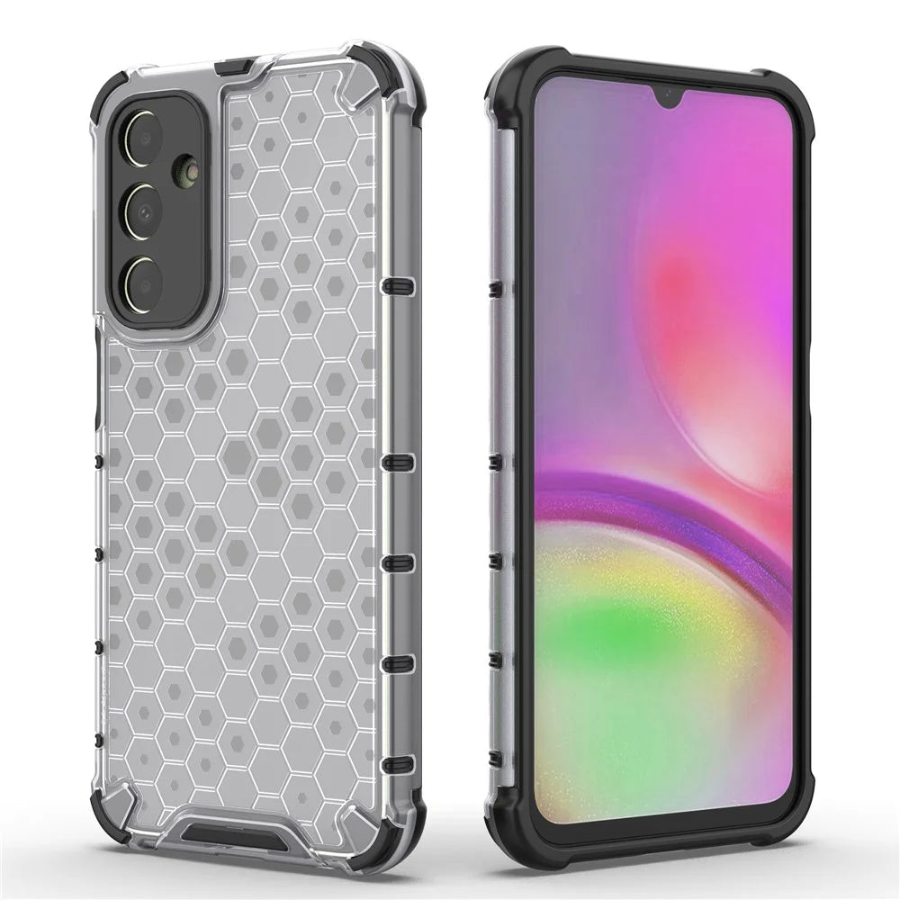 For Samsung Galaxy A25 5G (Global) (161.0 x 76.5 x 8.3mm) Phone Case TPU + PC Air Cushion Drop Protection Cover - Grey - 2