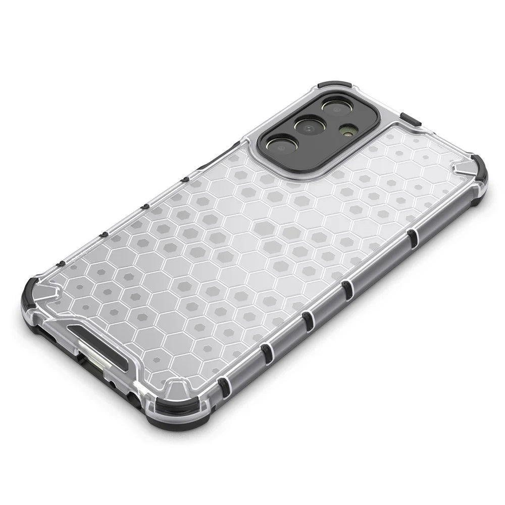 For Samsung Galaxy A25 5G (Global) (161.0 x 76.5 x 8.3mm) Phone Case TPU + PC Air Cushion Drop Protection Cover - Grey - 3