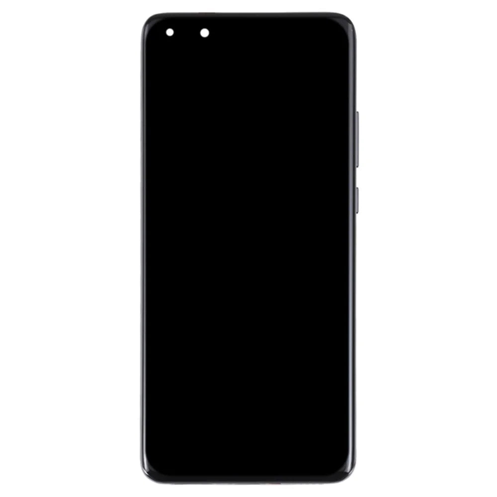 For Huawei P40 Pro OEM Grade S OLED Screen and Digitizer Assembly + Frame Repair Part (without Logo) - Black - 2
