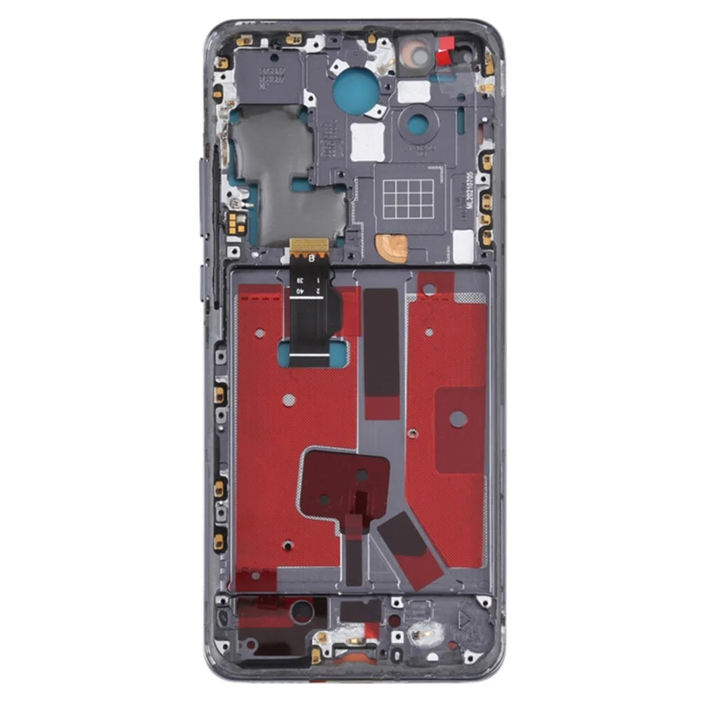 For Huawei P40 Pro OEM Grade S OLED Screen and Digitizer Assembly + Frame Repair Part (without Logo) - Black - 3
