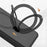 For Samsung Galaxy S24 Magnetic Phone Case 360 Degree Rotation Ring Kickstand - Black - 3