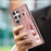 PU Leather Case for Samsung Galaxy S24 Ultra Shell Retro RFID Blocking Wristband Phone Cover - Rose Gold - 4