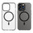For iPhone 13 Pro Max Translucent Matte Phone Case Compatible with MagSafe - Black - 2