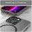 For iPhone 13 Pro Max Translucent Matte Phone Case Compatible with MagSafe - Black - 5