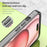 For iPhone 15 Plus / 14 Plus Magnetic Case Translucent Matte Anti-Fingerprint Phone Cover - Black - 7