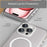 For iPhone 15 Pro Case Translucent Matte Back Slim Phone Cover - White - 5