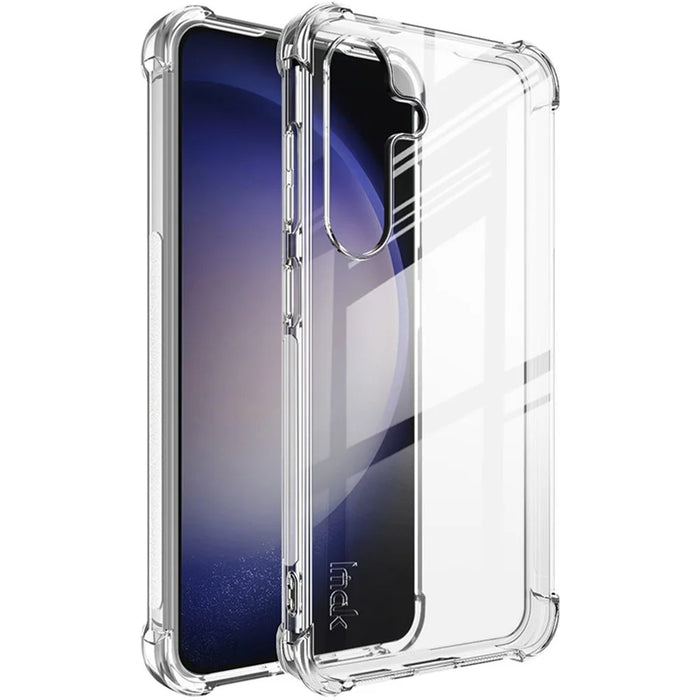 IMAK For Samsung Galaxy S24+ Anti-Scratch Case TPU Phone Cover - Transparent - 1