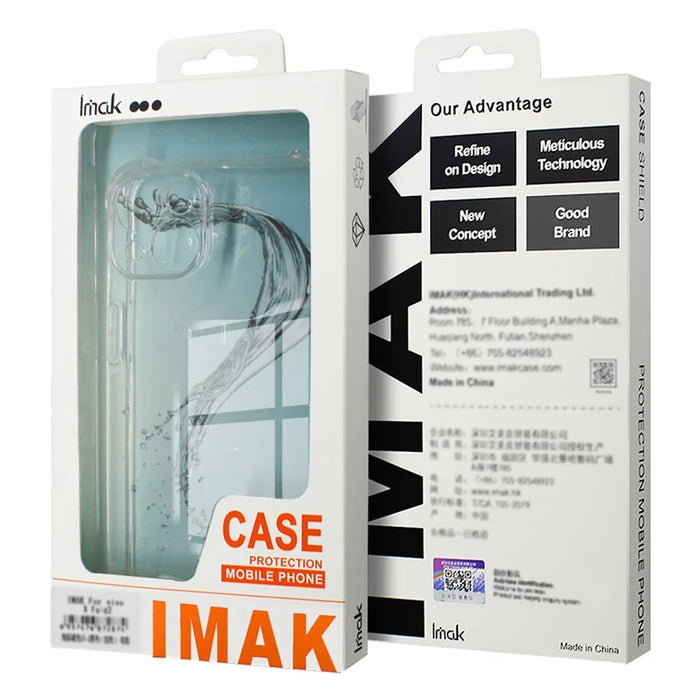 IMAK For Samsung Galaxy S24+ Anti-Scratch Case TPU Phone Cover - Transparent - 7