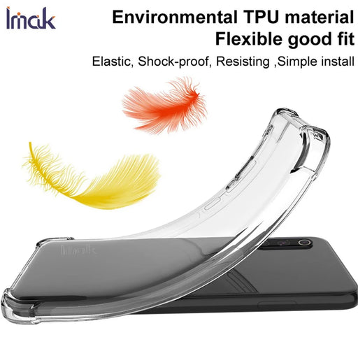 IMAK Clear TPU Cover for Samsung Galaxy S24 Ultra Case TPU Phone Shell - Transparent - 2