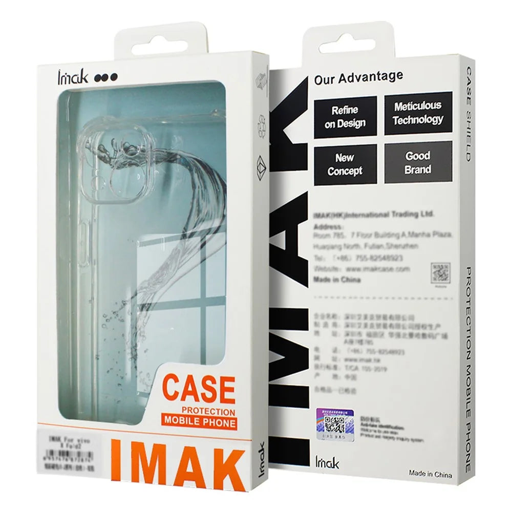 IMAK Clear TPU Cover for Samsung Galaxy S24 Ultra Case TPU Phone Shell - Transparent - 7