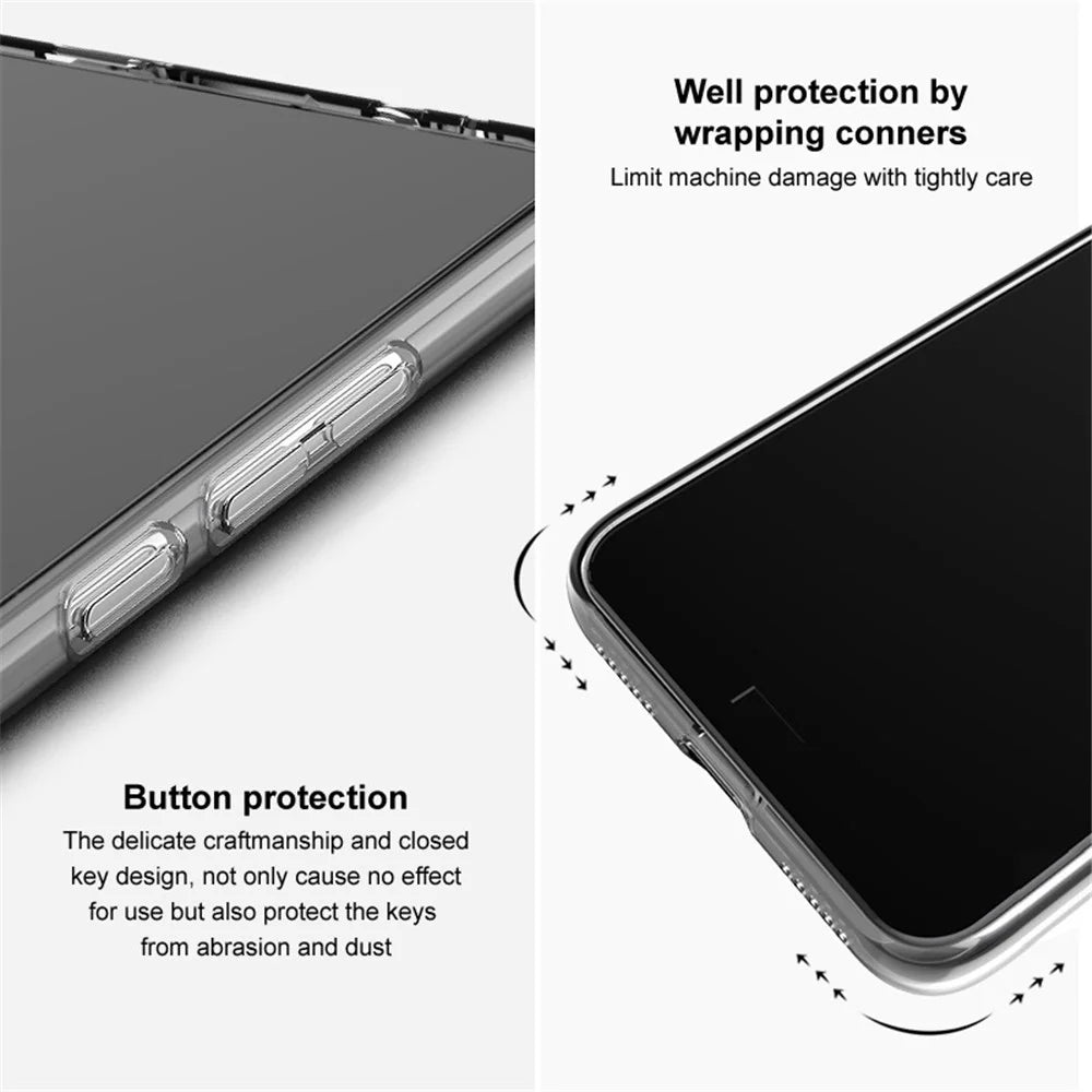 IMAK UX-5 Series Phone Cover for Samsung Galaxy A35 5G Case Soft TPU Shell (Slim Style) - 4