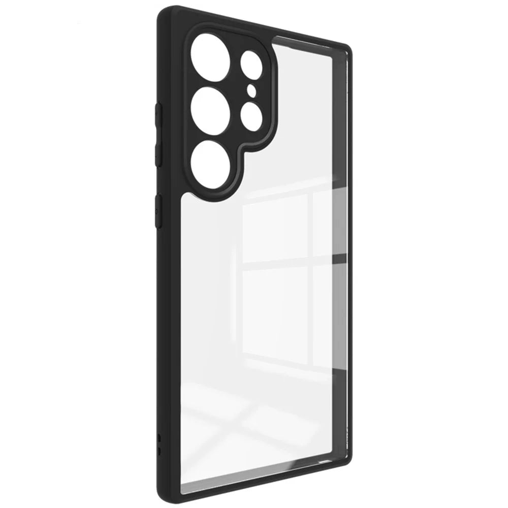 IMAK UX-9A Series Celar Case for Samsung Galaxy S24 Ultra TPU+PC Phone Cover - 2