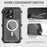 SHELLBOX M Series for iPhone 15 Pro Waterproof Case Compatible with MagSafe Aluminum Alloy IP68 Diving Case - Black - 3