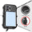 SHELLBOX M Series for iPhone 13 Pro 6.1 inch Waterproof Case Metal IP68 Diving Phone Case - Black - 3