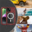 SHELLBOX M Series Diving Phone Case for iPhone 14 Metal IP68 Waterproof Case Compatible with MagSafe - Red - 7