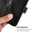 For Samsung Galaxy A73 5G Case Wallet Leather Cover Orchid Butterfly Pattern - Black - 5