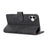 For Samsung Galaxy A04e 4G / F04 4G / M04 4G Leather Wallet Case Orchid Butterfly Pattern - Black - 2