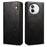 Phone Shell for vivo S18e 5G Case Stand PU Leather Cover Wallet - Black - 1