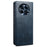 For Realme GT5 Pro 5G PU Leather Wallet Phone Cover Stand Case - Blue - 6
