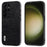 ABEEL For Samsung Galaxy S24 Ultra Retro Leather Case Litchi Texture Back Cover - Black - 1