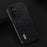 ABEEL For Samsung Galaxy S24 Ultra Retro Leather Case Litchi Texture Back Cover - Black - 2