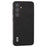 ABEEL For Samsung Galaxy S24+ Slim Shockproof Case Genuine Cow Leather Phone Cover - Black - 1