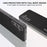 ABEEL For Samsung Galaxy S24+ Slim Shockproof Case Genuine Cow Leather Phone Cover - Black - 5