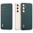 ABEEL For Samsung Galaxy S24 Back Protective Case Litchi Texture Phone Cover - Midnight Green - 2