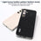 ABEEL For Samsung Galaxy S24 Retro Litchi Texture Cover PU Leather Camera Protection Phone Case - Black - 4