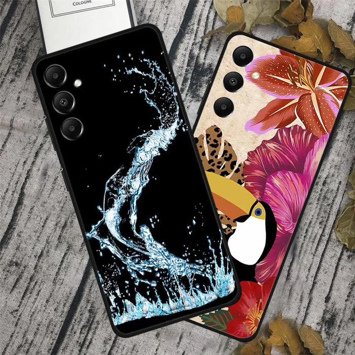 For Samsung Galaxy A05s 4G Soft TPU Case Phone Protective Cover Pattern Printing - Pineapple Flower - 4