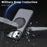 For iPhone 11 Magnetic Phone Case Invisible Gear Ring Holder Kickstand - Black - 3