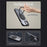 For iPhone 11 Magnetic Phone Case Invisible Gear Ring Holder Kickstand - Black - 4