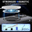 For iPhone 12 / 12 Pro Magnetic Case Rotary Ring Kickstand Phone Cover - Black - 2