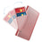 For Samsung Galaxy A15 5G / A15 4G PU Leather Case Stand Phone Cover with Mirror - Rose Gold - 5