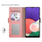 For Samsung Galaxy S24 Cases TPU+PU Leather Stand Cell Phone Cover - Rose Gold - 2