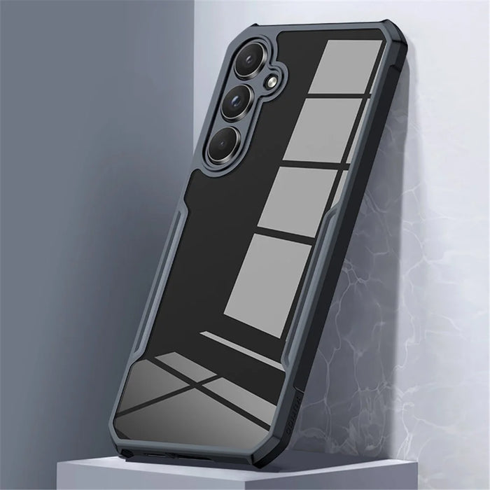 XUNDD For Samsung Galaxy A55 5G Case Acrylic+TPU Anti-Dust Phone Cover - 3