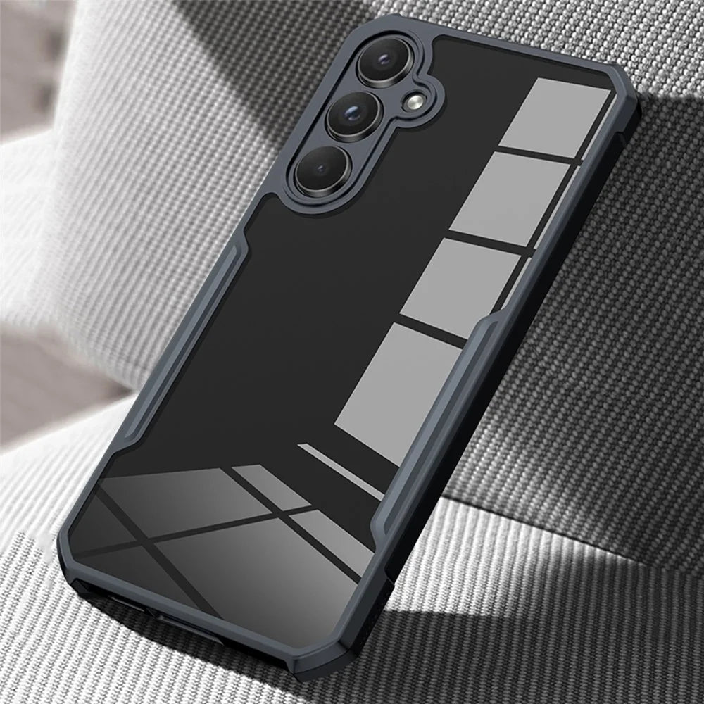 XUNDD For Samsung Galaxy A55 5G Case Acrylic+TPU Anti-Dust Phone Cover - 4