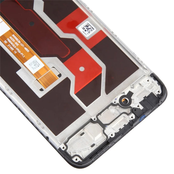 For Oppo A76 Grade B LCD Screen and Digitizer Assembly + Frame Replacement Part (without Logo) - 5