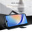 For Samsung Galaxy A35 5G Case Genuine Split Leather Phone Cover with Wallet Stand - Black - 7